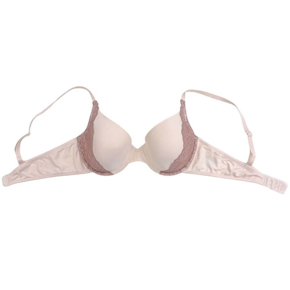 Maidenform Women's Size 36C One Fab Fit Everyday Modern‎ Demi Underwire Bra Lace - Picture 5 of 6